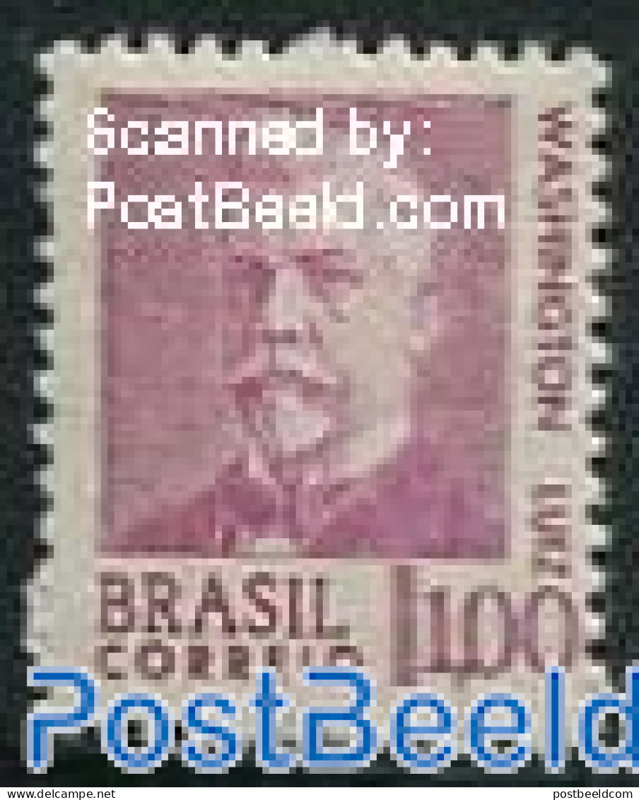 Brazil 1968 1Cr, Stamp Out Of Set, Mint NH, History - Politicians - Unused Stamps