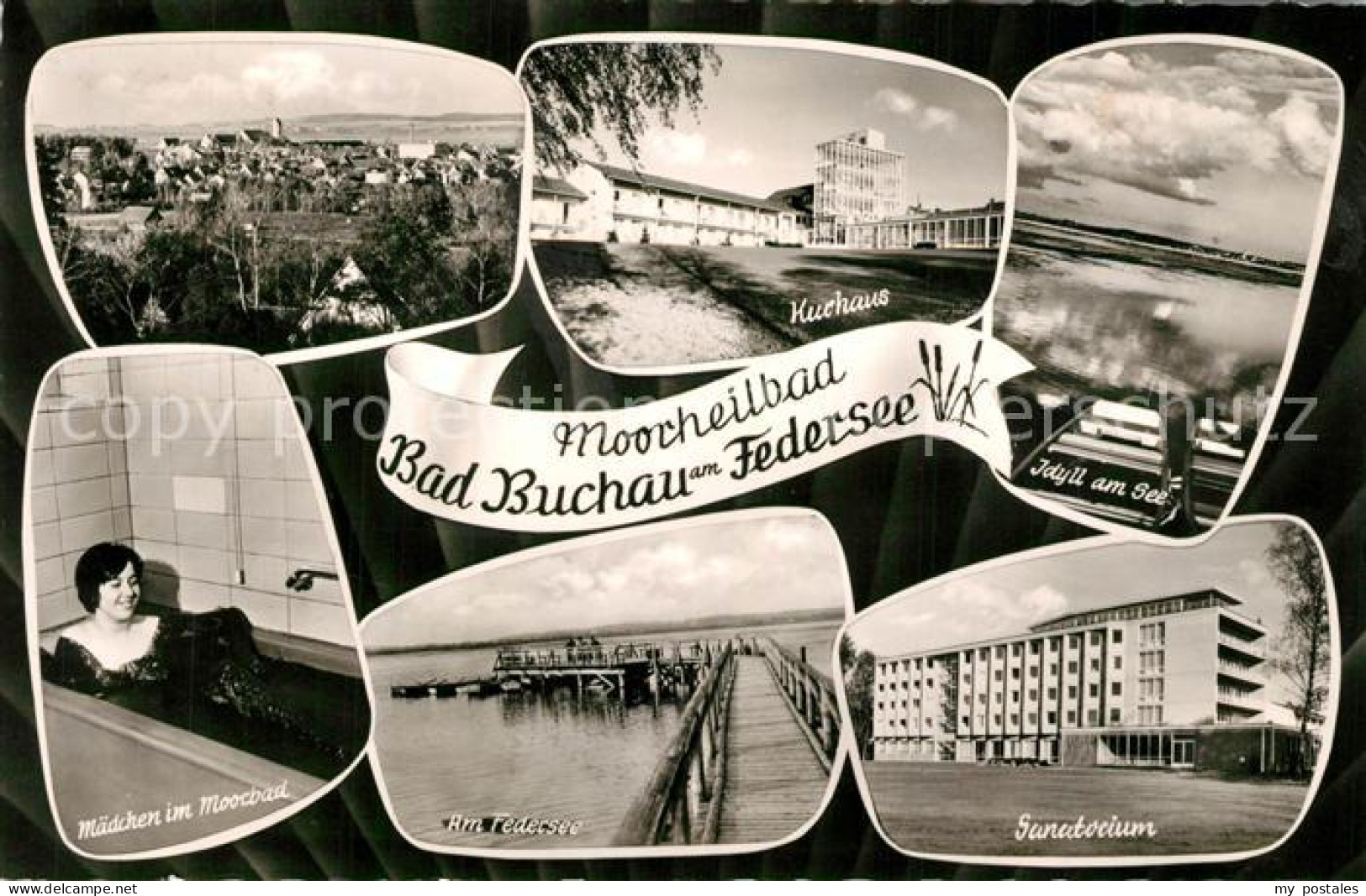 73293341 Bad Buchau Federsee Kurhaus Seeidyll Moorbad Federseepartie Sanatorium  - Bad Buchau