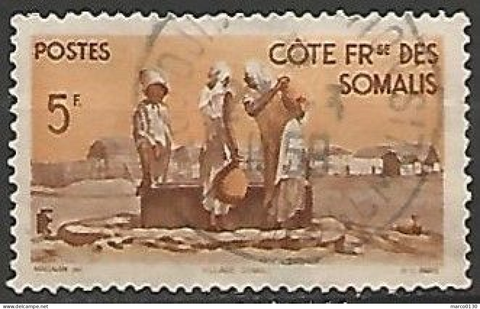 COTE FRANCAISE DES SOMALIS N° 277 OBLITERE - Oblitérés