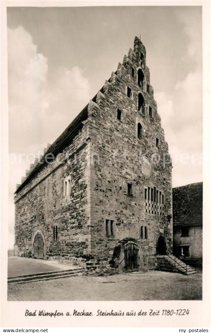 73292469 Bad Wimpfen Steinhaus Bad Wimpfen - Bad Wimpfen