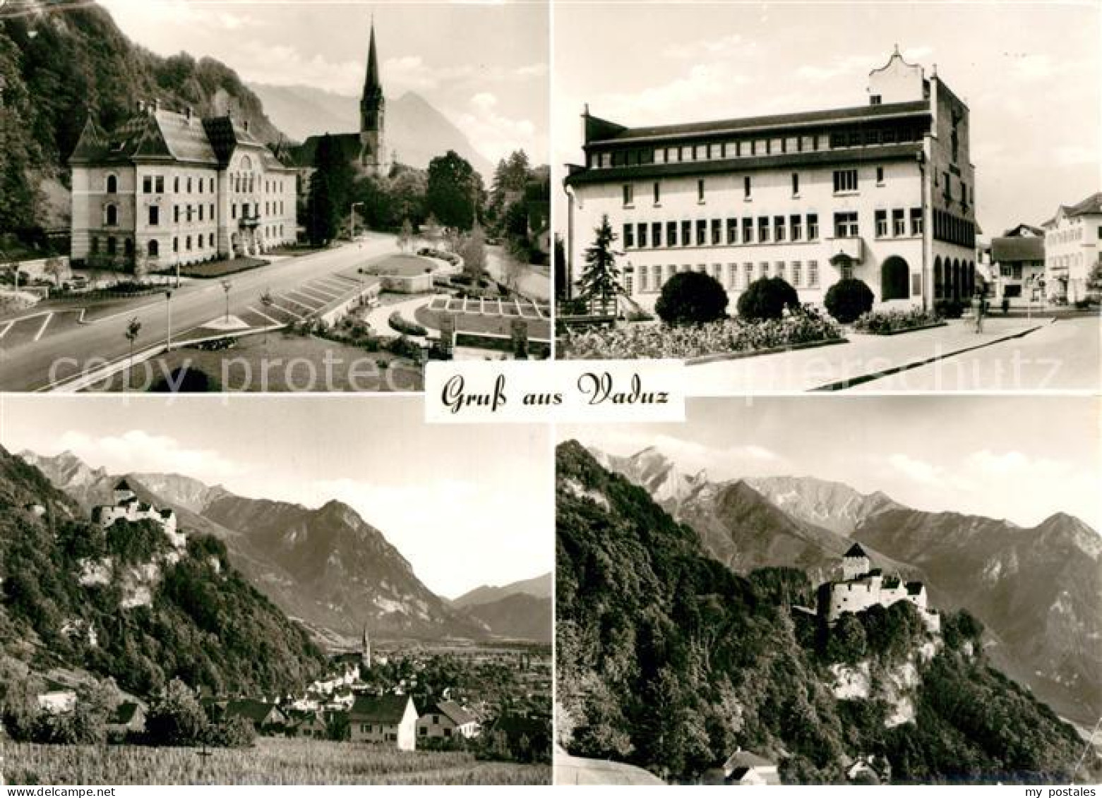 73290727 Vaduz Orts Und Teilansichten Fuerstl Schloss Vaduz - Liechtenstein