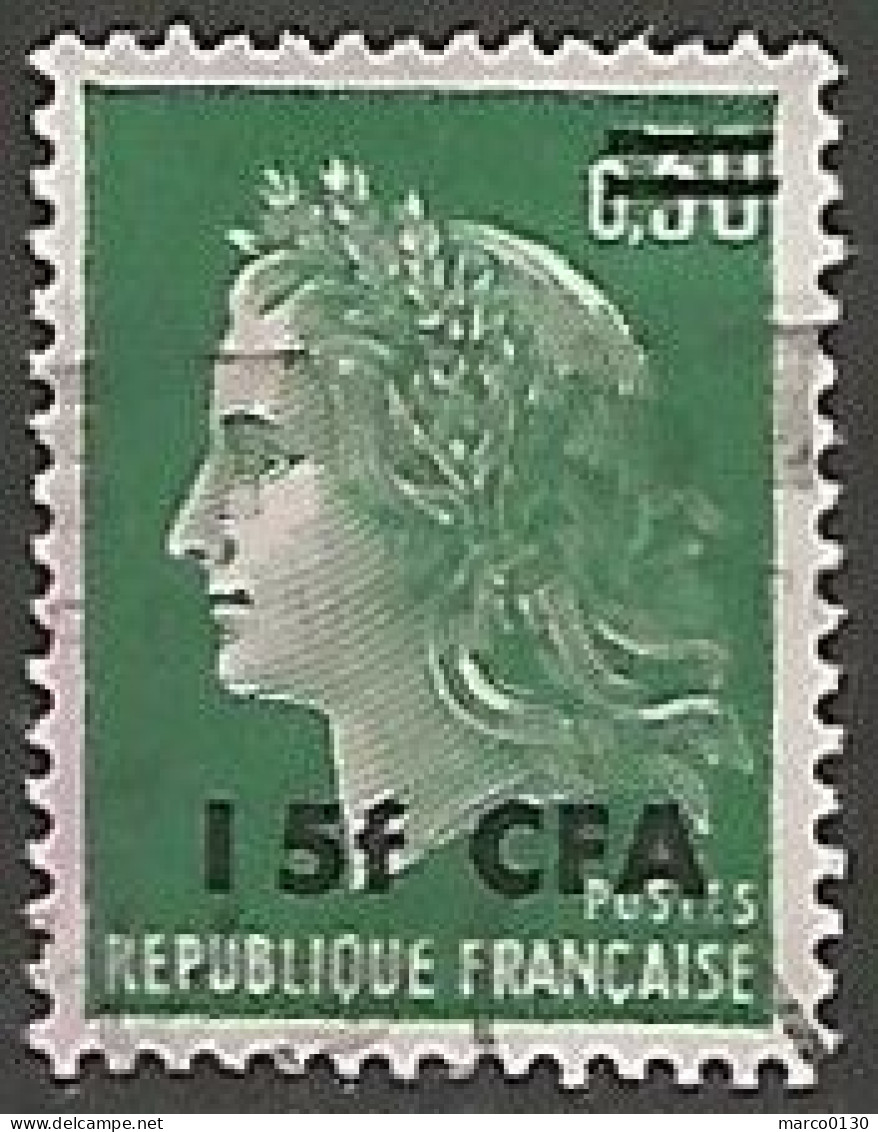 REUNION N° 384 OBLITERE - Used Stamps