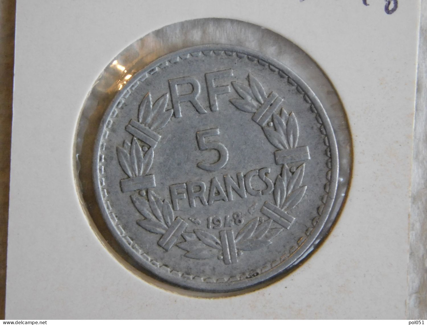 France 5 Francs 1948 9 Ouvert LAVRILLIER, ALUMINIUM (887) - 5 Francs