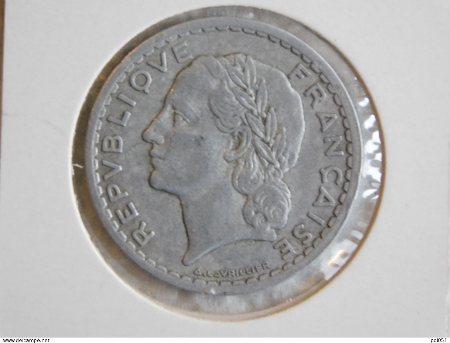 France 5 Francs 1948 B 9 Ouvert LAVRILLIER, ALUMINIUM (888) - 5 Francs