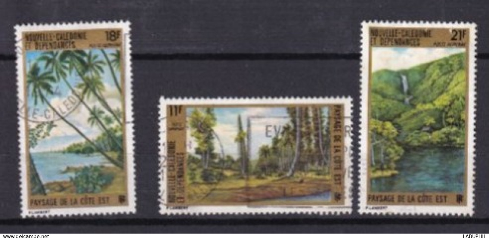 NOUVELLE CALEDONIE Dispersion D'une Collection Oblitéré Used 1973 - Used Stamps