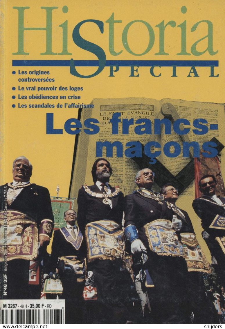 Historia-special N° 48: Les Francs-maçons - Storia