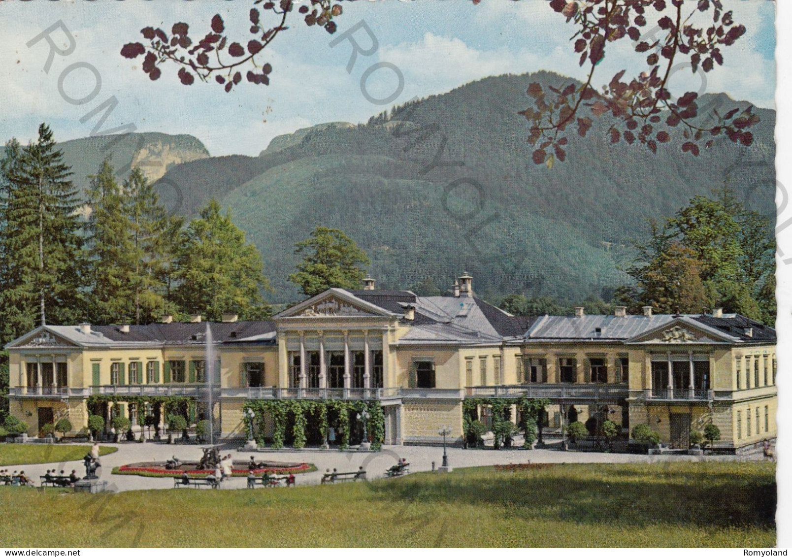 CARTOLINA  C1 BAD ISCHL,ALTA AUSTRIA,AUSTRIA-KURORT BAD ISCHL DIE EHEMALIGE KAISERSTADT "KAISERVILLA"-VIAGGIATA 1966 - Bad Ischl