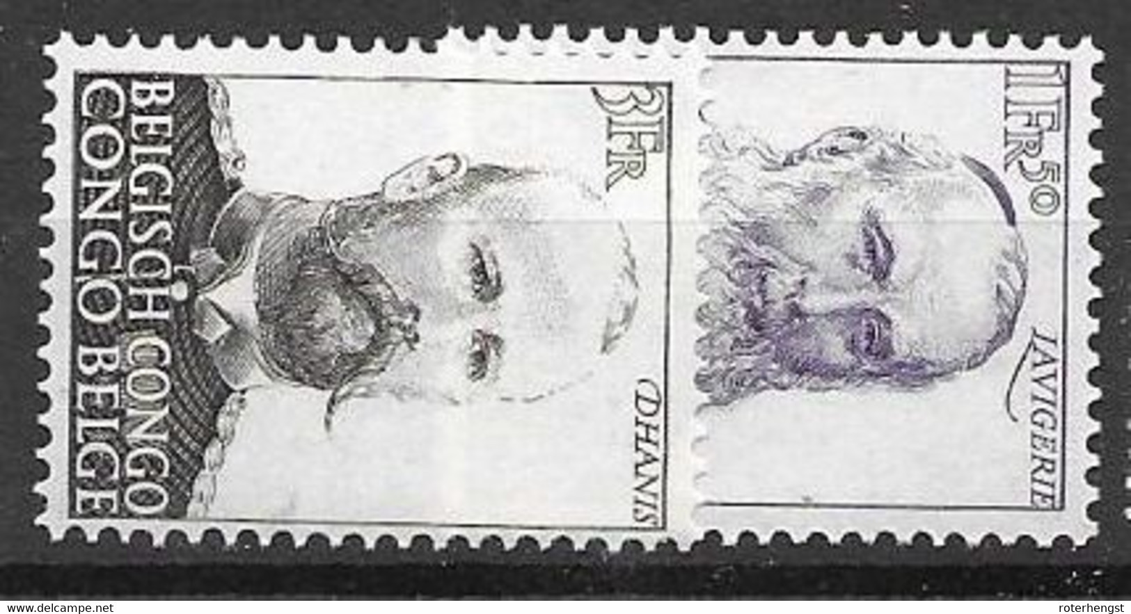 Congo Belge Set Mnh ** - Unused Stamps