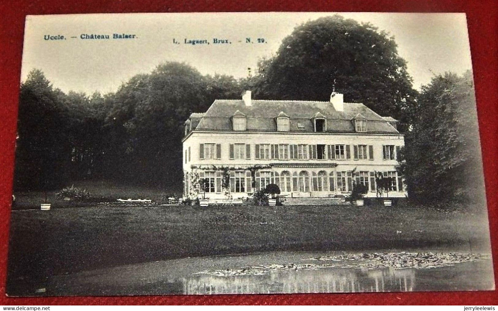 BRUXELLES - UCCLE  -   Château  Balser    -  1908 - Uccle - Ukkel