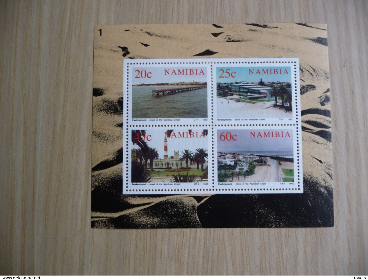 (8) Namibia 1992, 100 Years Swakopmund City, MNH S/S - Namibia (1990- ...)