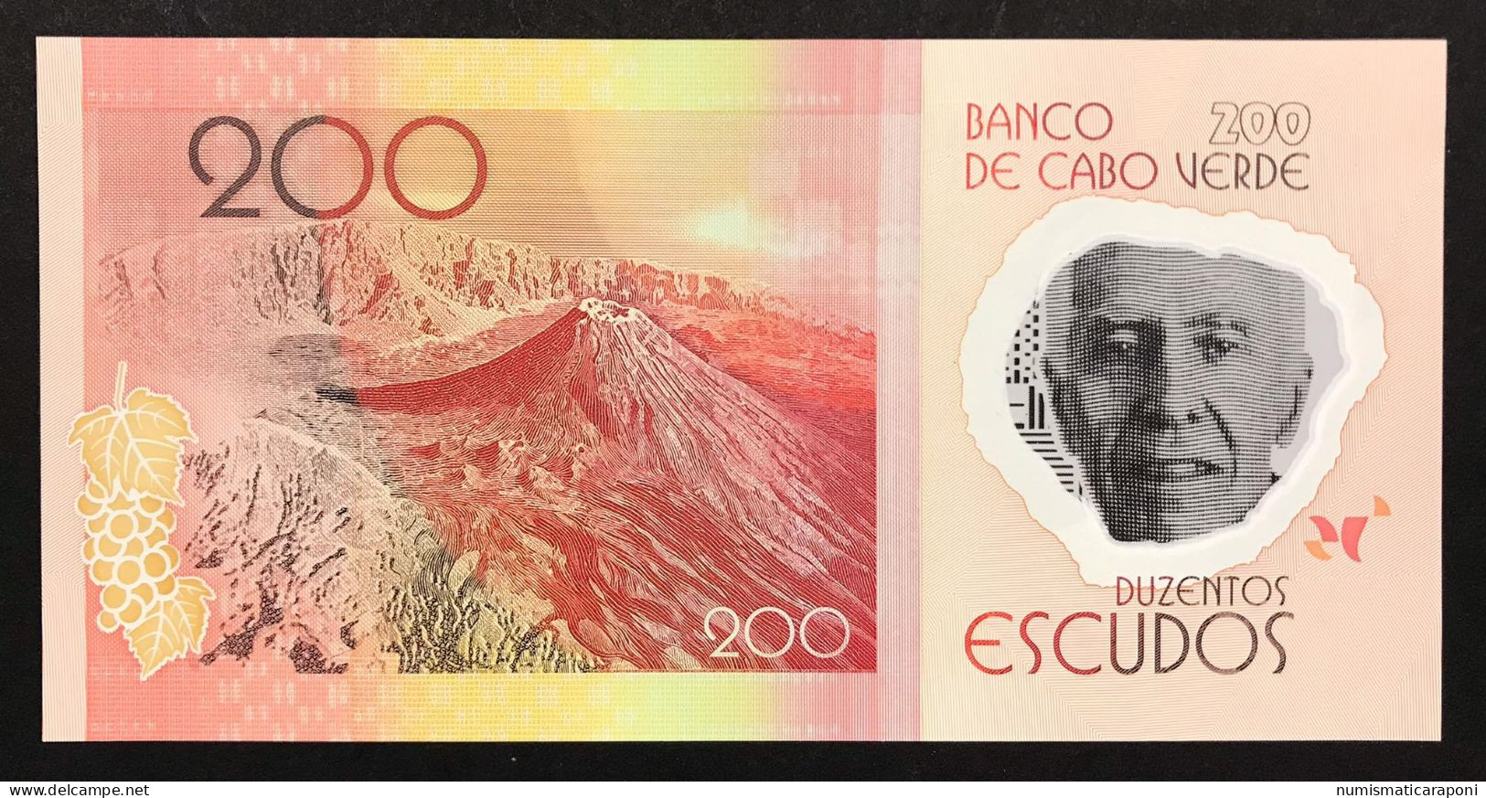 Capo Verde Cabo VERDE 200 ESCUDOS 2014 Spl+ Pick#71 Lotto.315 - Cap Vert