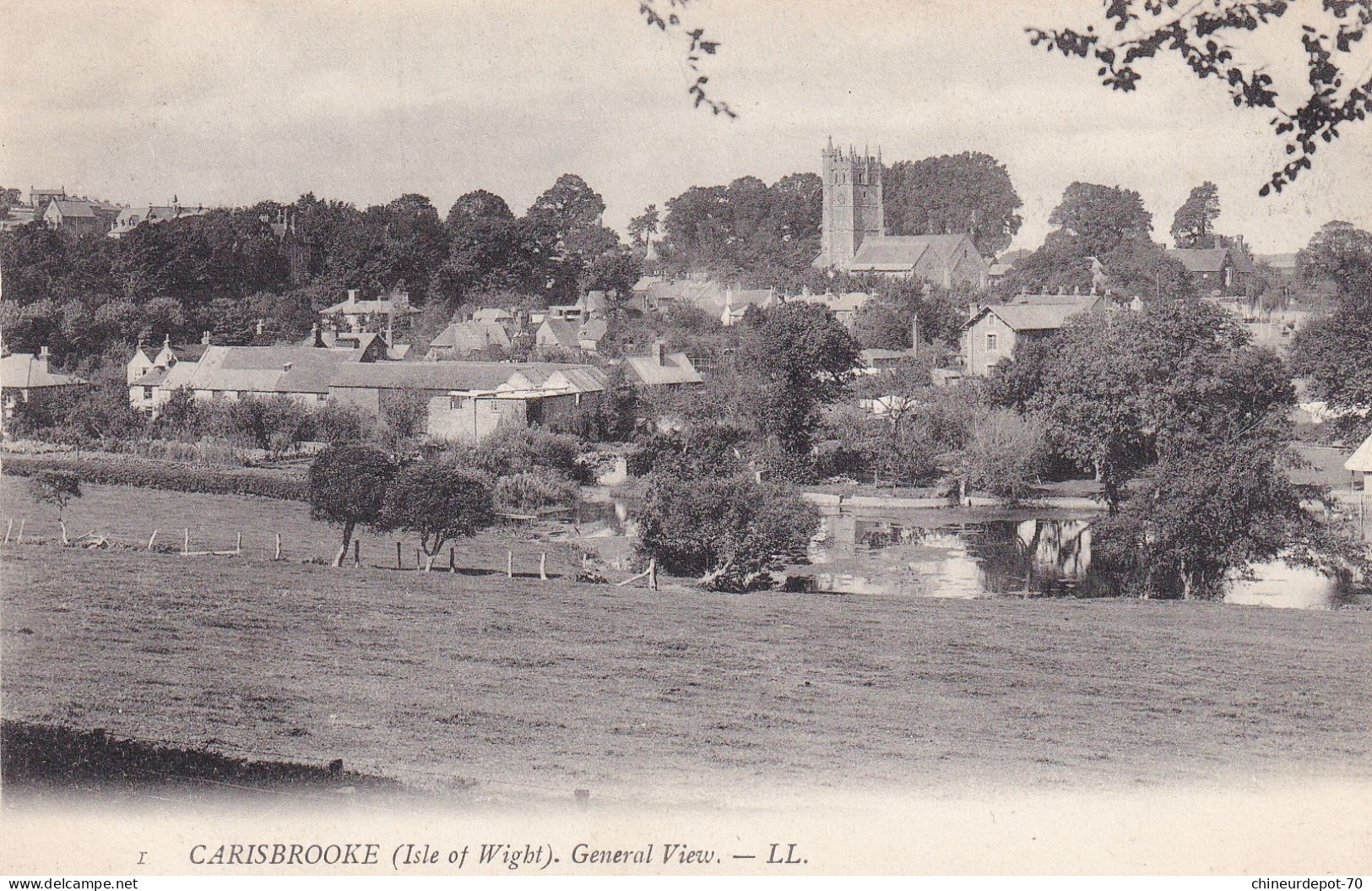 CARISBROOKE Isle Of Wight General View LL - Autres & Non Classés