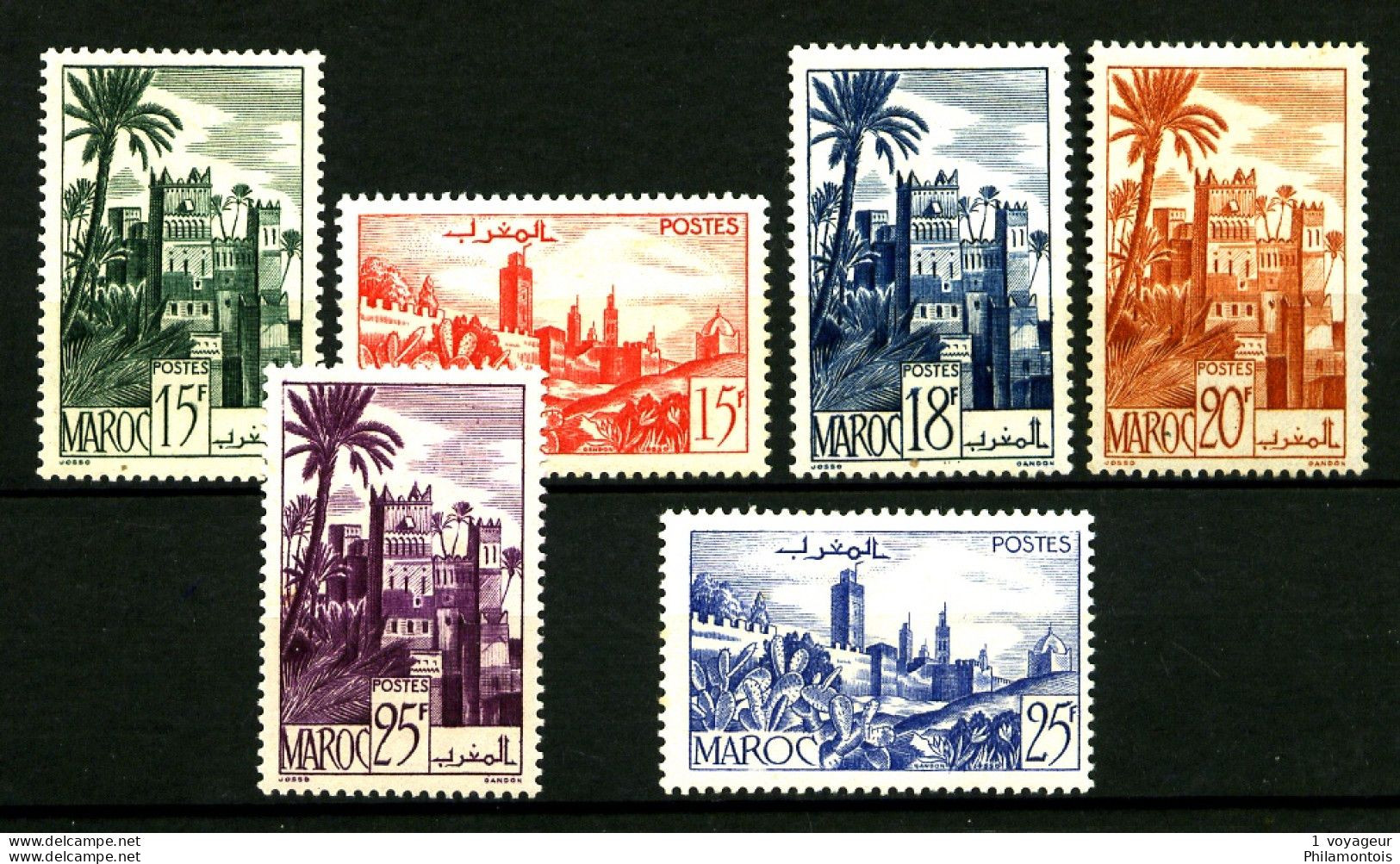 MAROC - 262 à 265A - 6 Valeurs - Neufs N* - Très Beaux - Unused Stamps