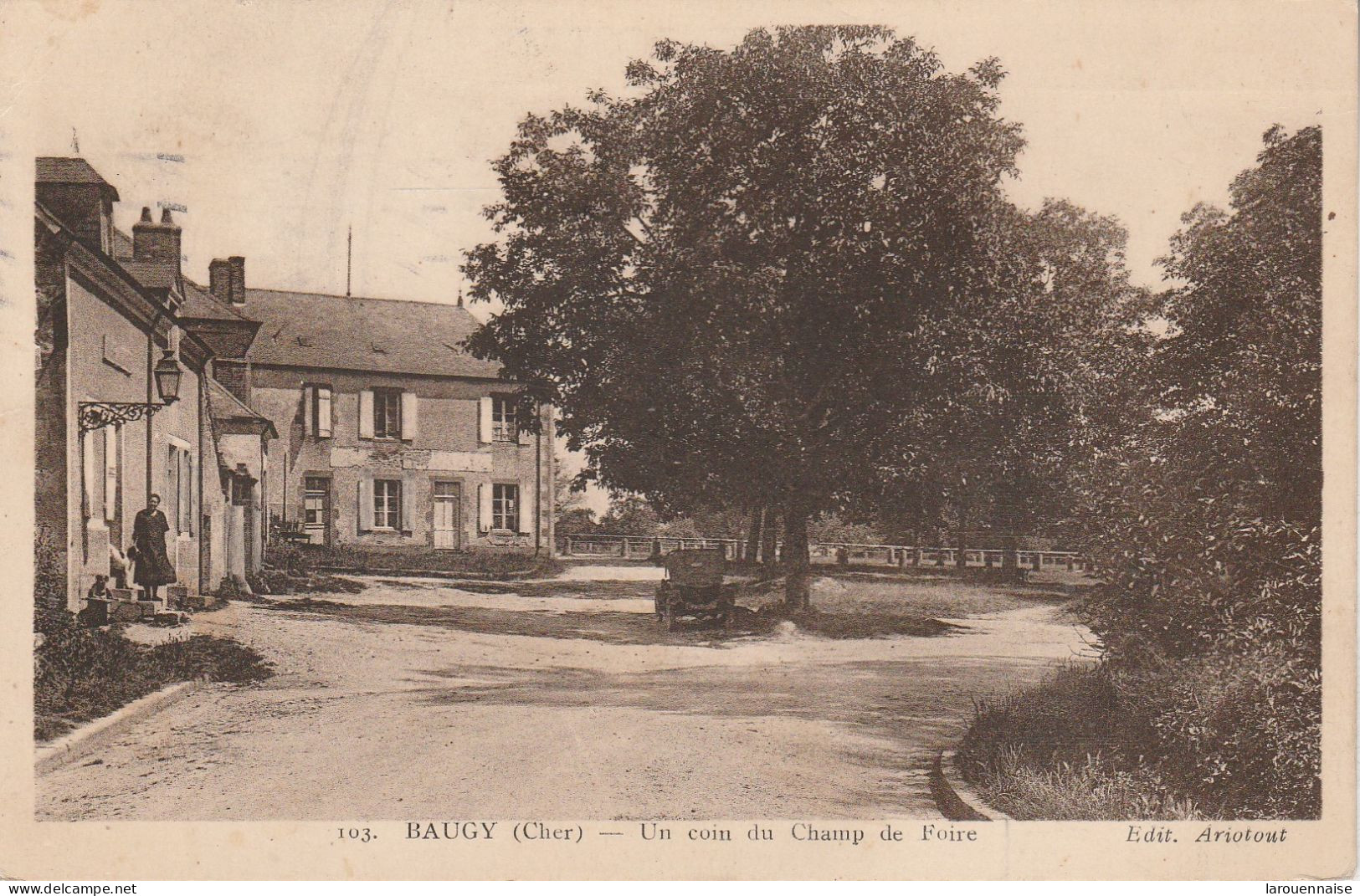 18 - BAUGY - Un Coin Du Champ De Foire - Baugy