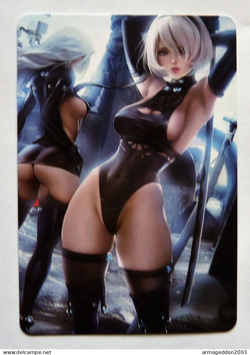 SEXY GIRL BEAUTY MANGA ANIME MINT HOLO BRILLANTE Nier Automata YoRHa No. 2 TypeB - Altri & Non Classificati