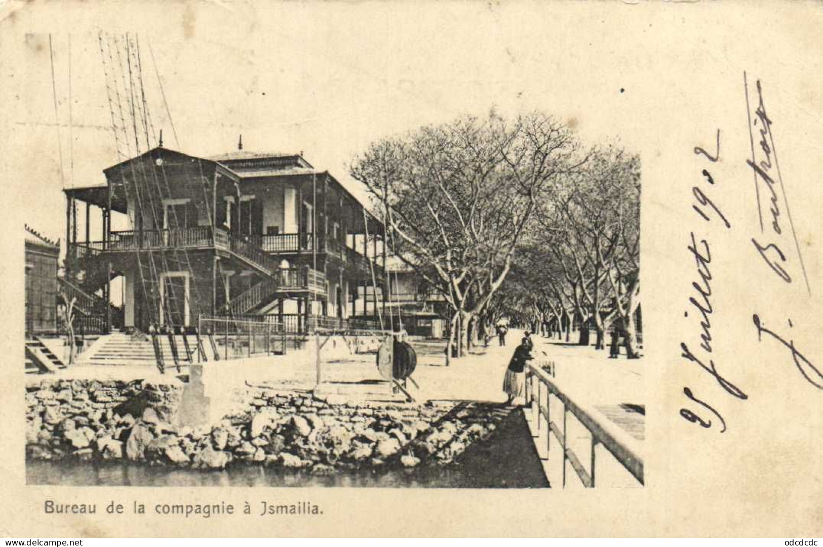 Ismailia Bureau De La Compagnie à Ismailia Pionnière - Ismaïlia