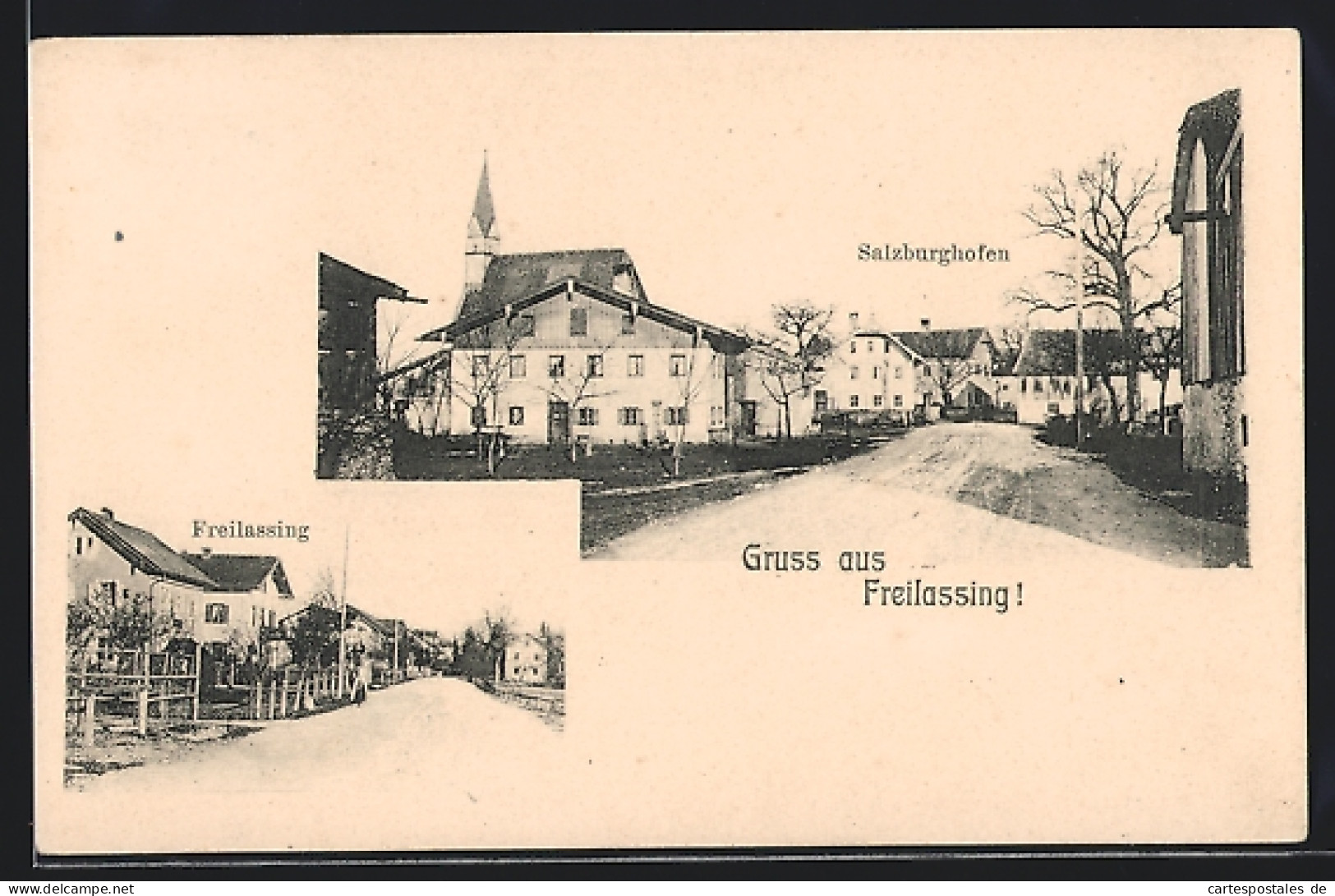 AK Freilassing, Salzburghofen, Kirche  - Freilassing