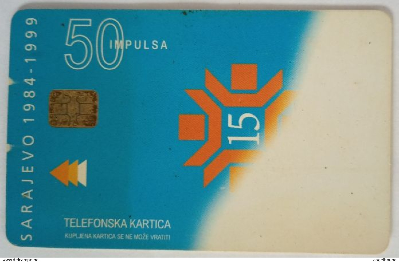 Bosnia 50 Units Chip Card - Zetra - Bosnië