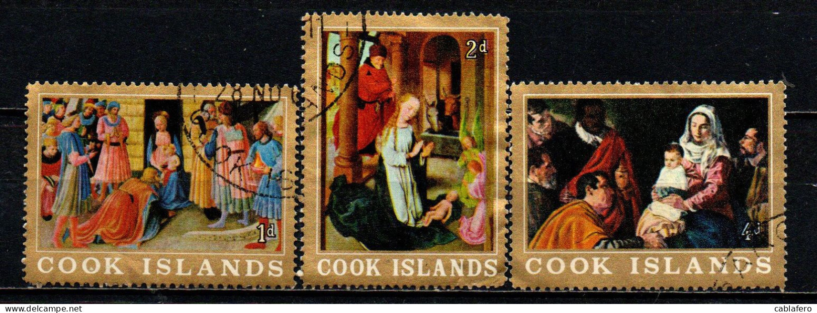 COOK ISLANDS - 1966 - Christmas - USATI - Islas Cook