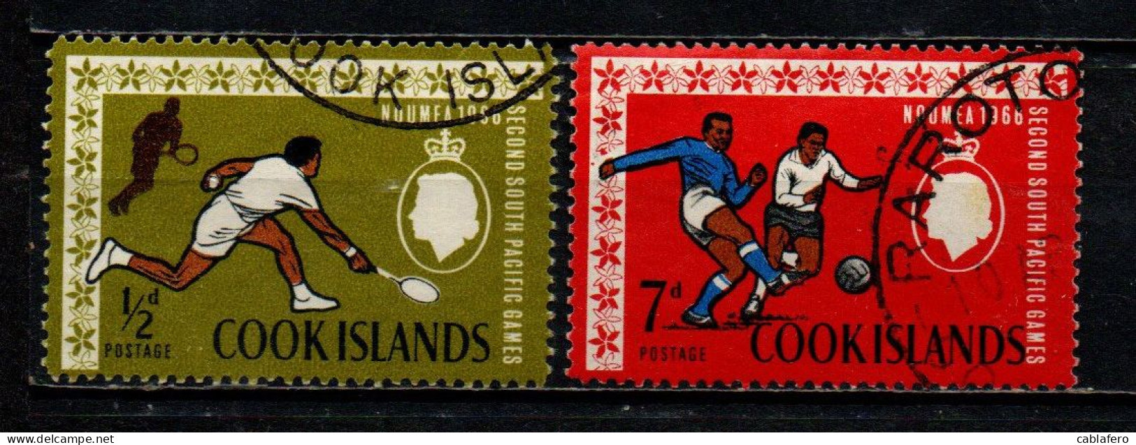 COOK ISLANDS - 1967 - Second South Pacific Games, Noumea - USATI - Islas Cook