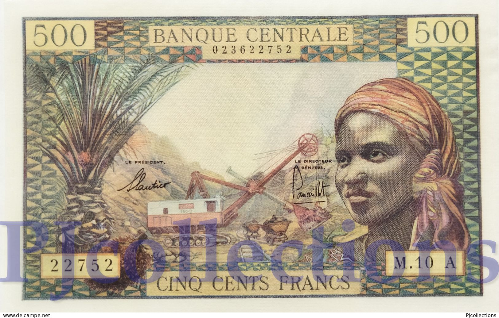 EQUATORIAL AFRICAN STATES 500 FRANCS 1963 PICK 4e AUNC RARE - Other - Africa