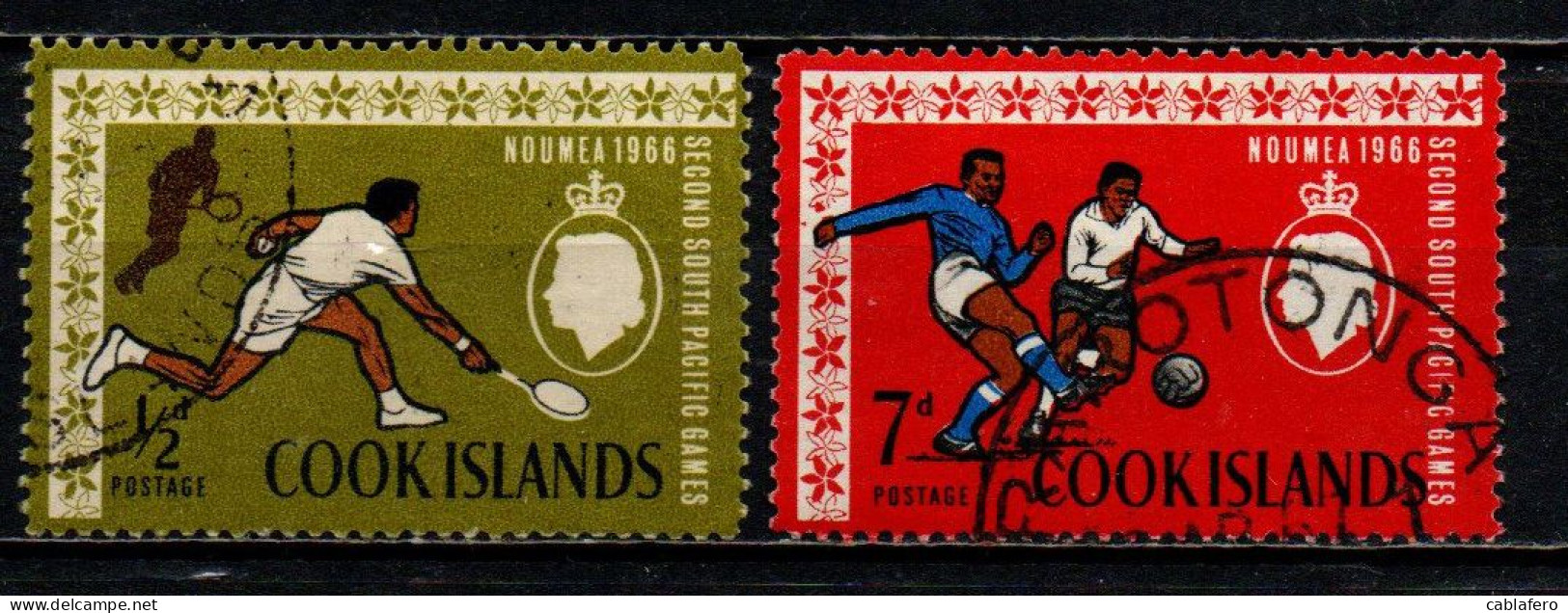 COOK ISLANDS - 1967 - Second South Pacific Games, Noumea - USATI - Islas Cook