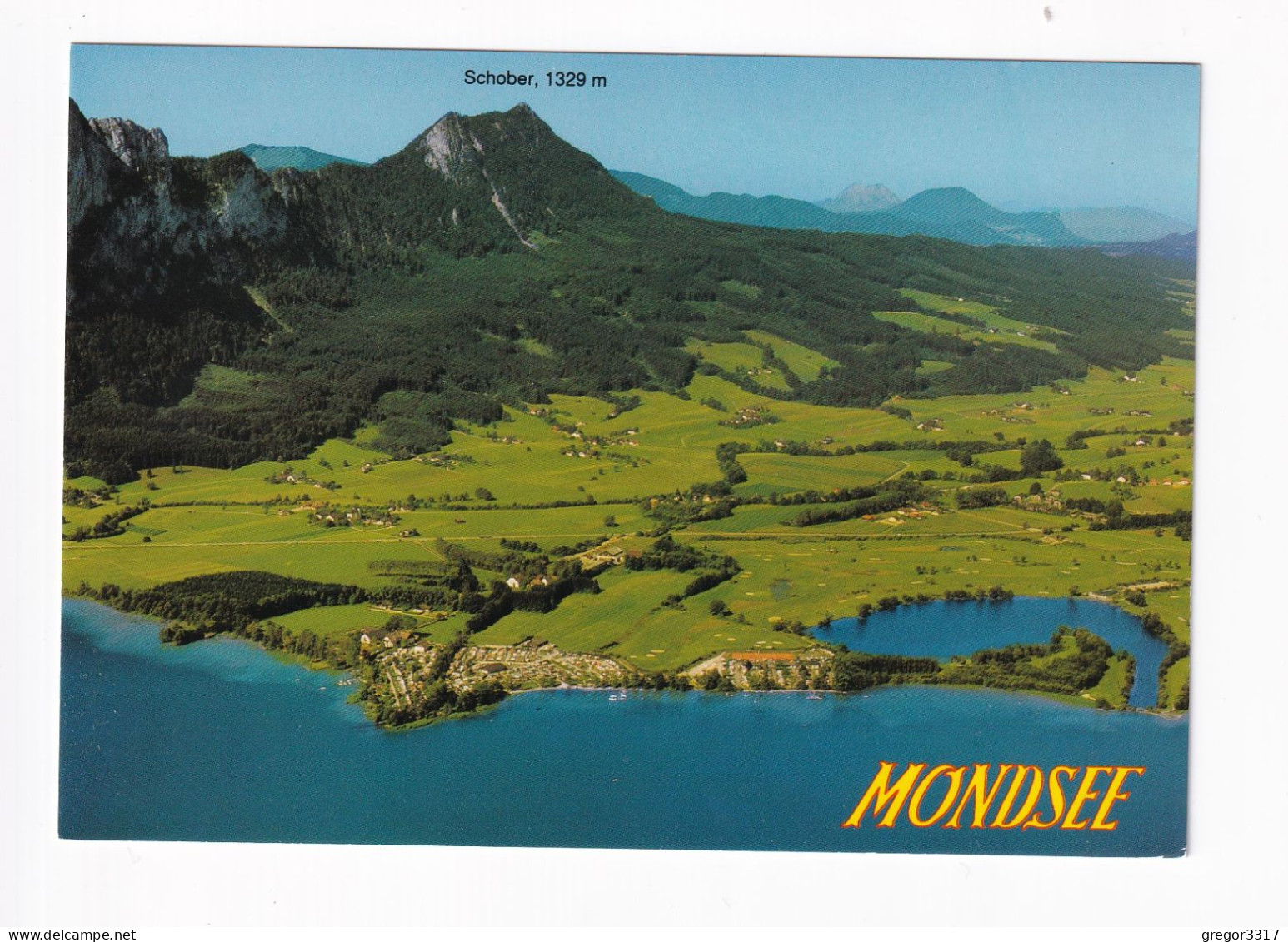 E5349) MONDSEE - Tolle LUFTIBLD AK Mit See Häusern U. Schober - Mondsee