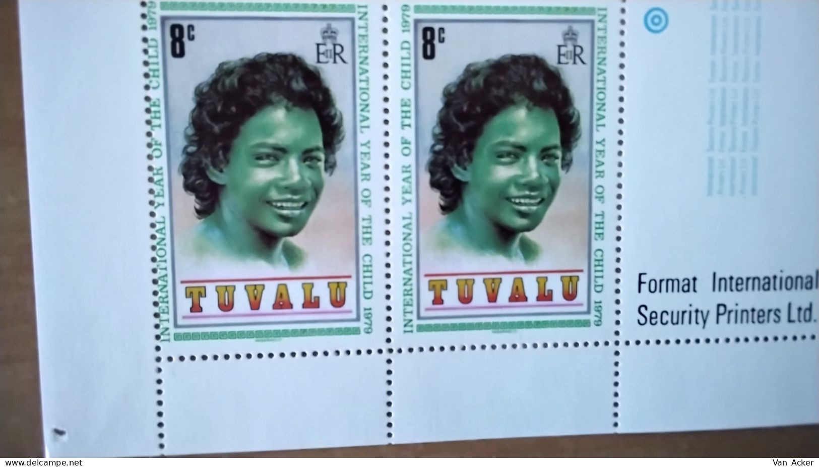 Tuvalu Year Of The Child 1979 **. - Tuvalu (fr. Elliceinseln)