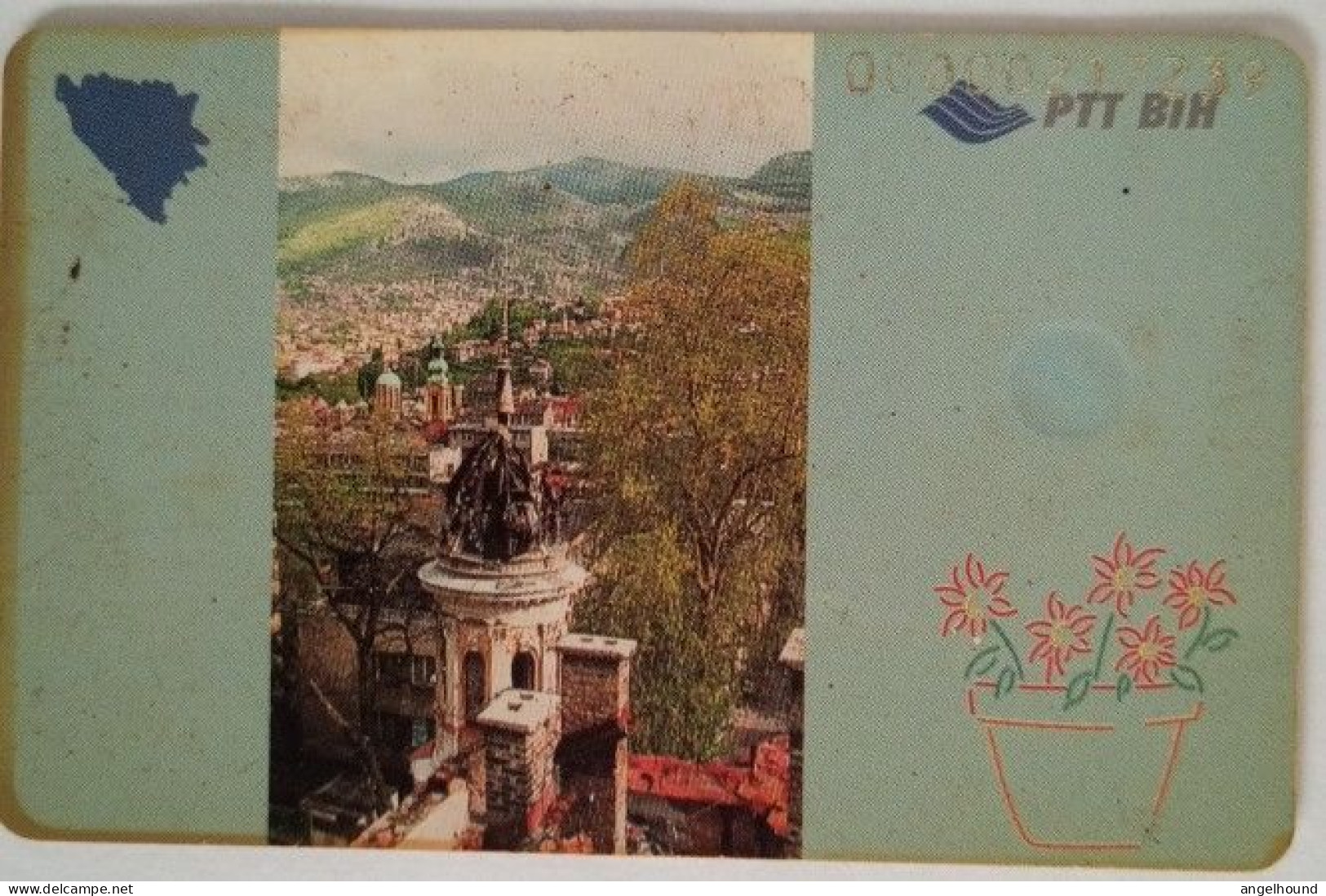 Bosnia 400 Units Chip Card - Sarajevo - Bosnie