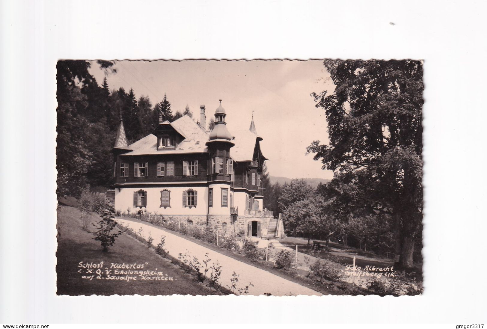 E5358) Wolfsberg - Schloß HUBERTUS Auf Der Saualpe ALT !! - Wolfsberg