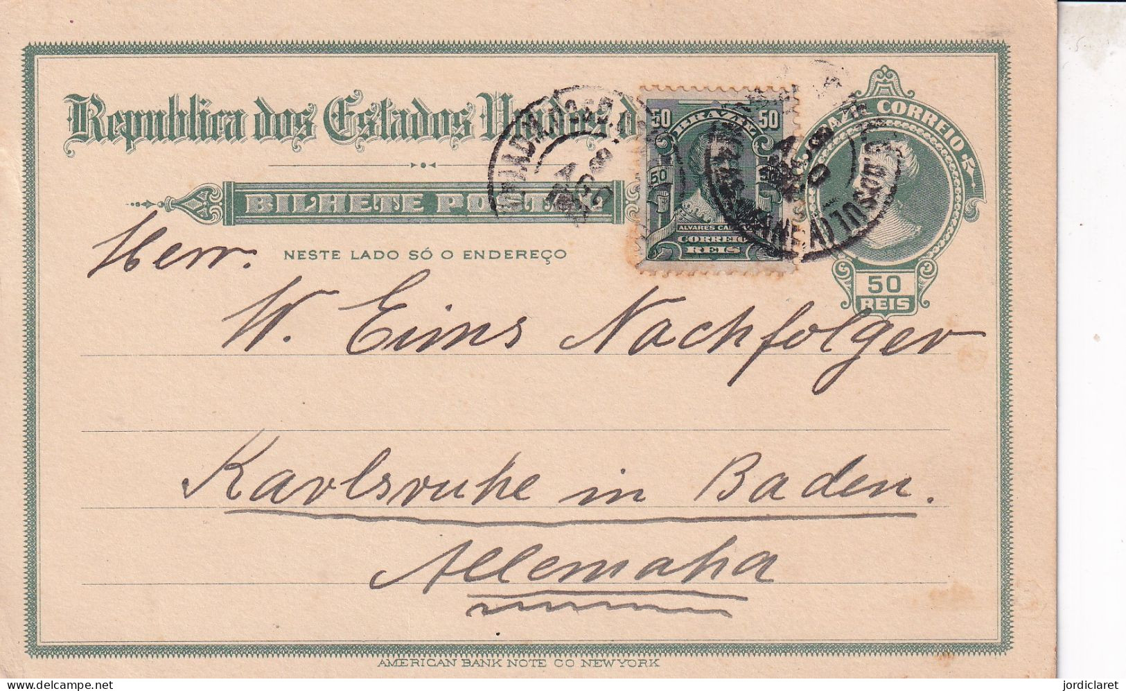 STATIONERY   A ALEMANIA - Postal Stationery