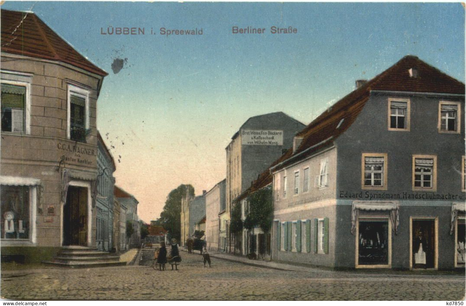 Lübben Im Spreewald - Berliner Straße - Luebben (Spreewald)