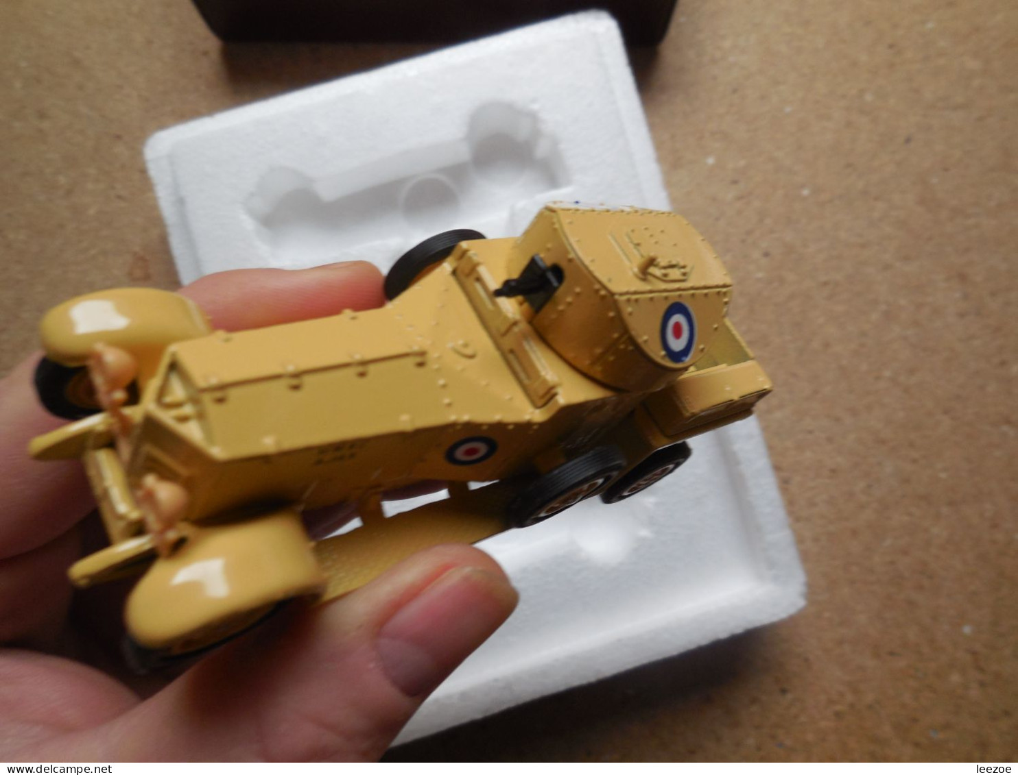 Matchbox véhicule blindé BRITANNIQUE ROLLS-ROYCE ARMOURED CAR..SPECIALE EDITION LIMITEE...N5