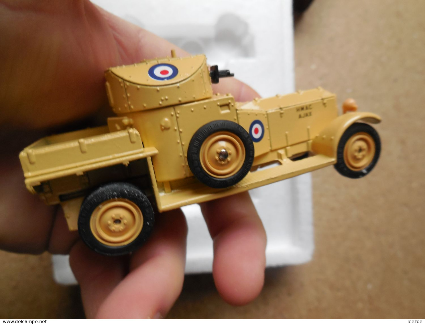 Matchbox véhicule blindé BRITANNIQUE ROLLS-ROYCE ARMOURED CAR..SPECIALE EDITION LIMITEE...N5