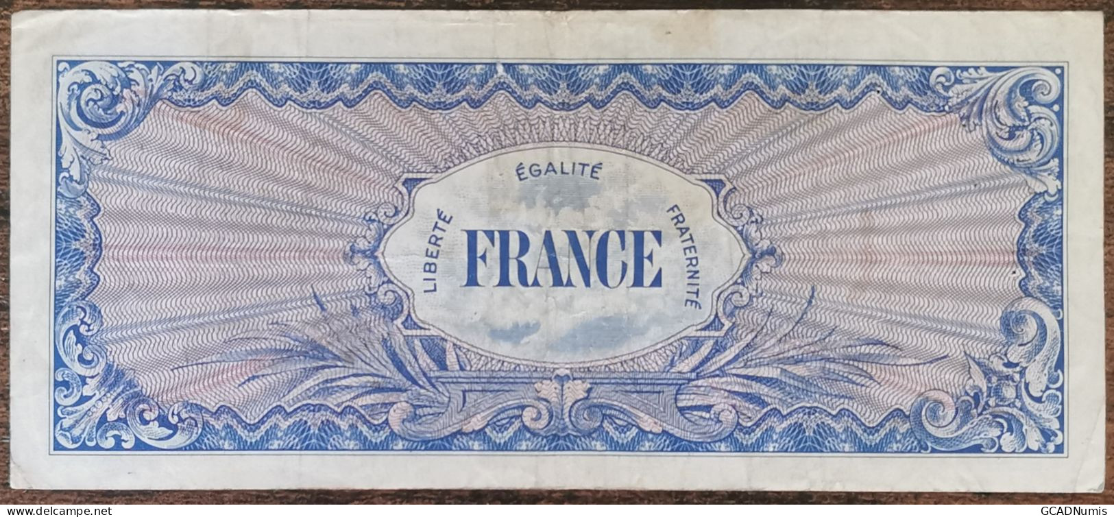 Billet 100 Francs 1944 FRANCE Préparer Par Les USA Pour La Libération Série 2 - 1944 Drapeau/Francia
