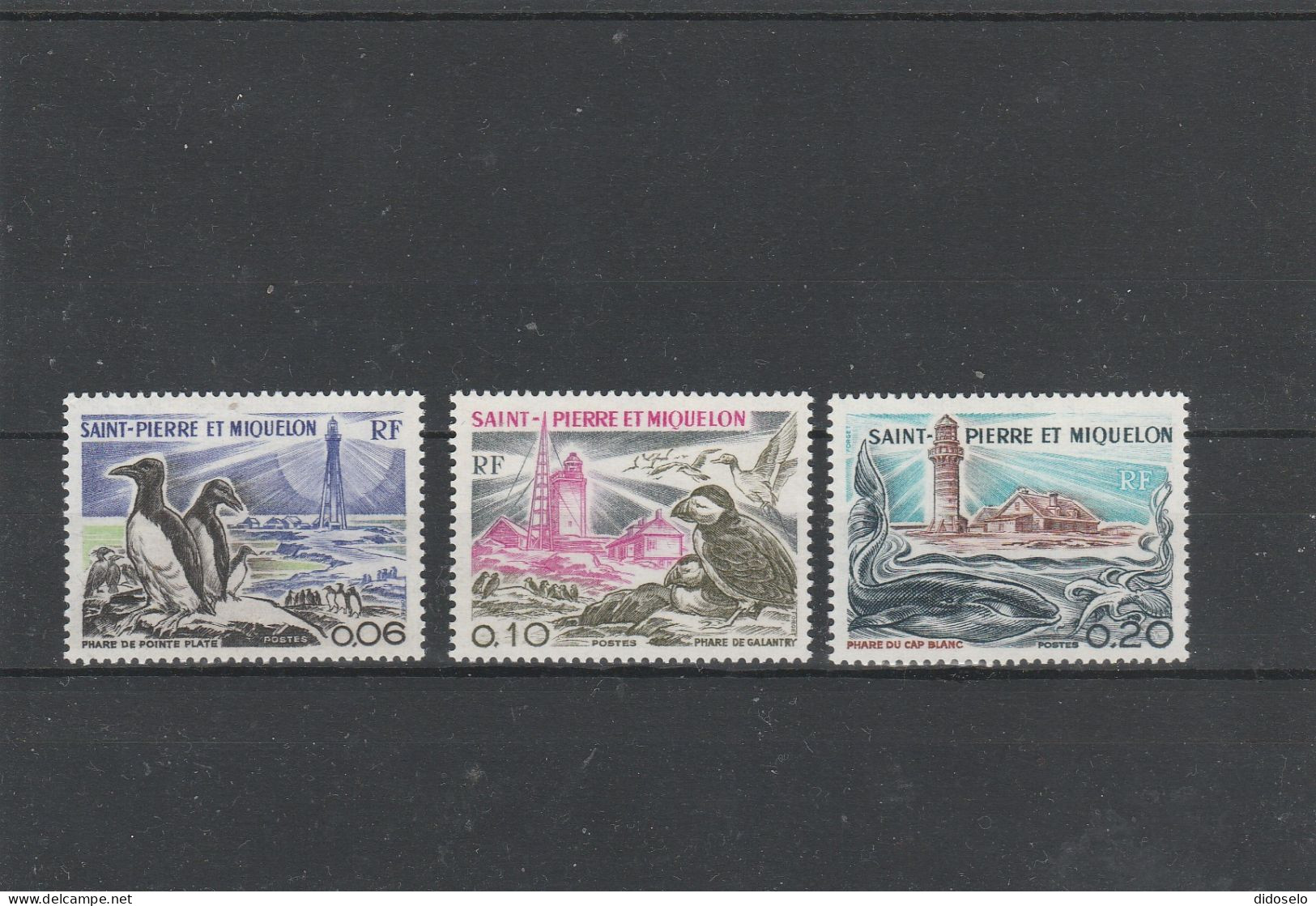 SP&M - 1975 - Set Of  MNH(**) Lighthouse Stamps - Faros