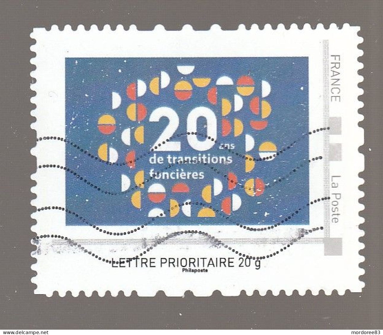 MONTIMBRAMOI 20 ANS DE TRANSITIONS FONCIERES OBLITERE - Used Stamps