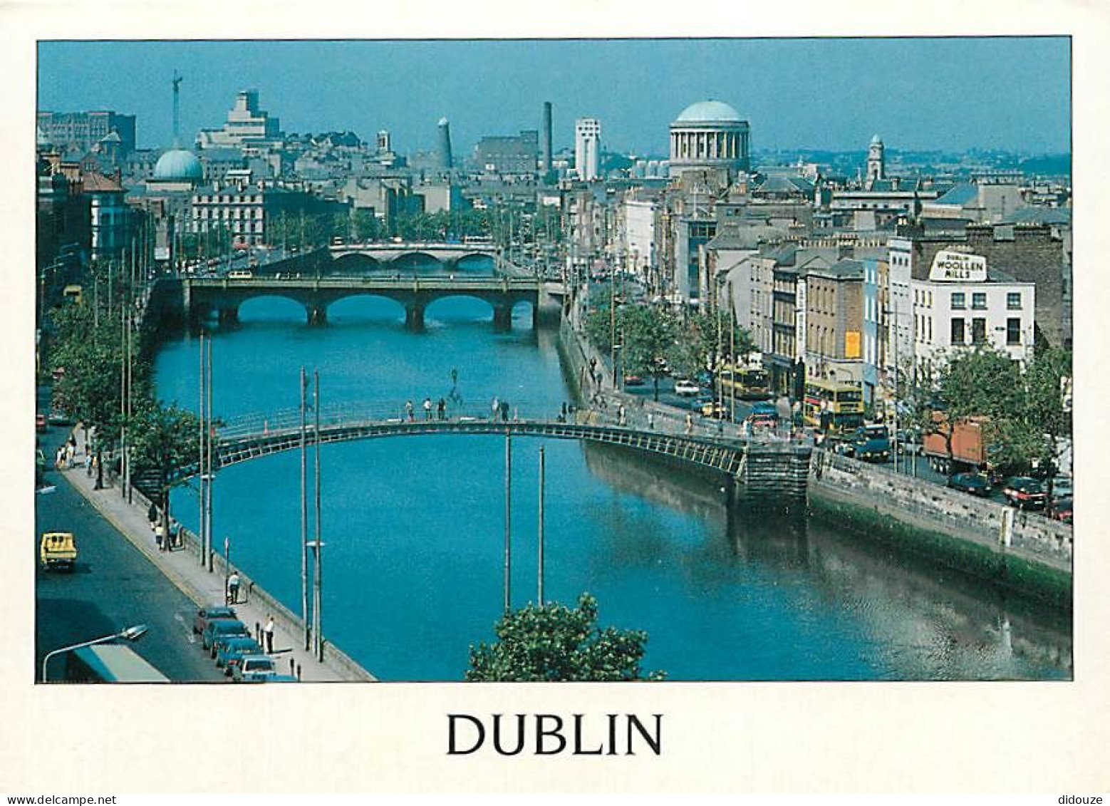 Irlande - Dublin - Partial View - River Liffey - Automobiles - Ireland - CPM - Voir Scans Recto-Verso - Dublin