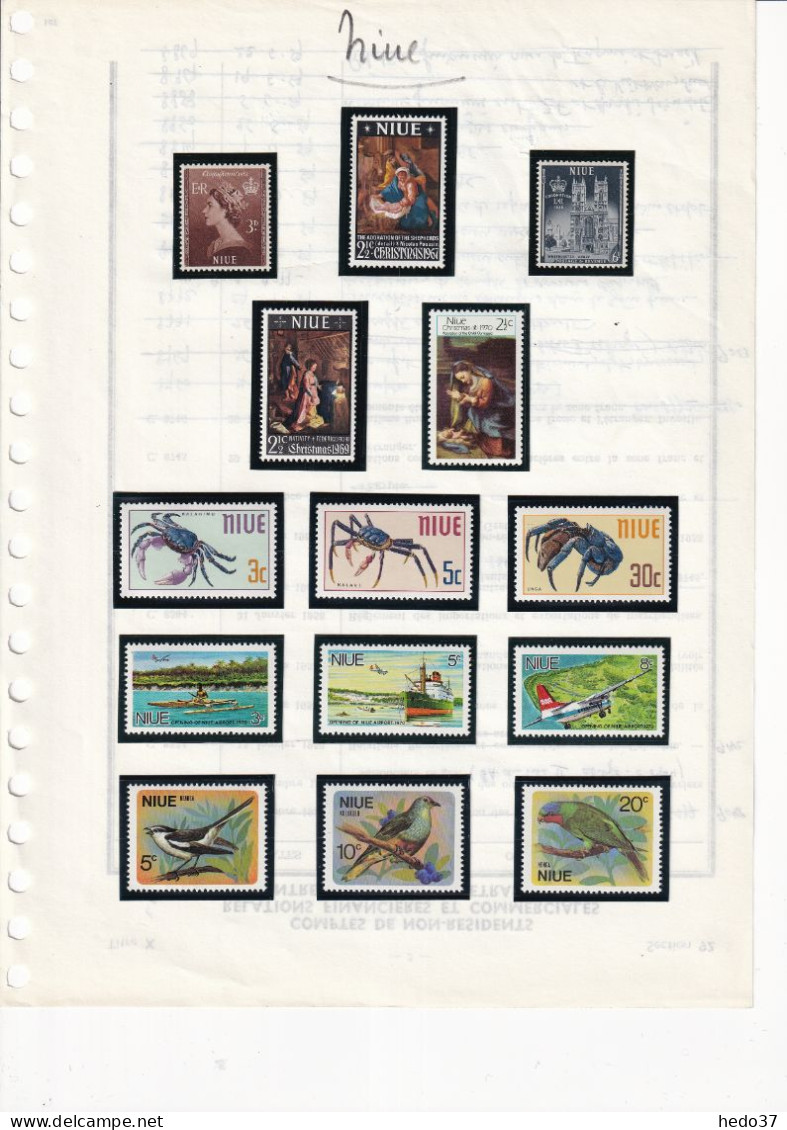 Niue - Collection 1969/1988 - Neufs ** Sans Charnière - TB - Niue