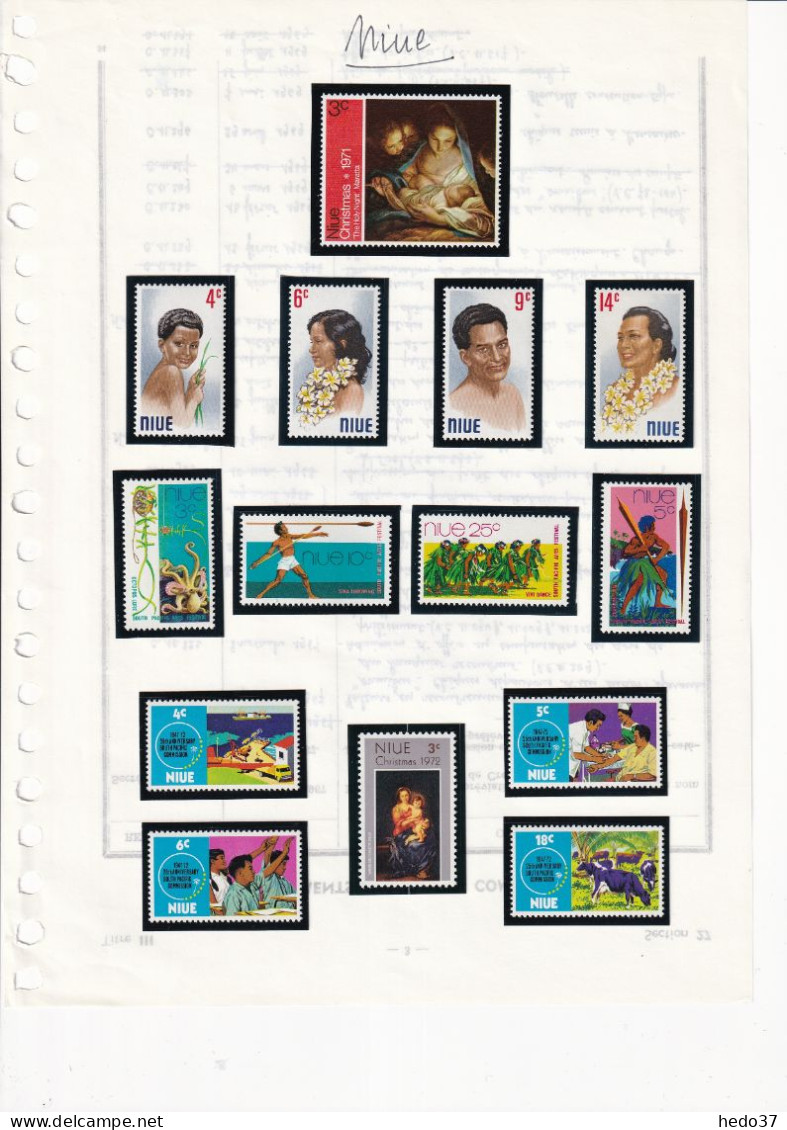Niue - Collection 1969/1988 - Neufs ** Sans Charnière - TB - Niue