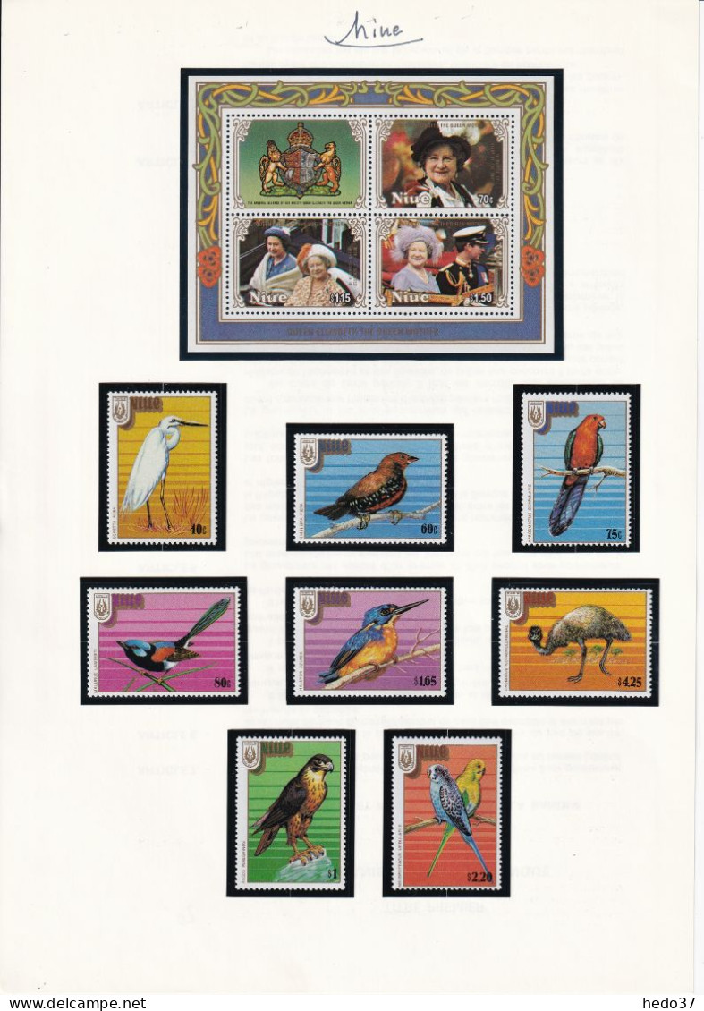 Niue - Collection 1969/1988 - Neufs ** sans charnière - TB