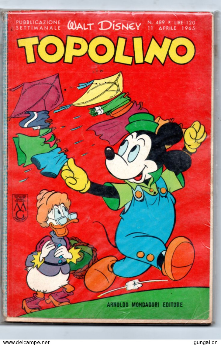 Topolino (Mondadori 1965) N. 489 - Disney