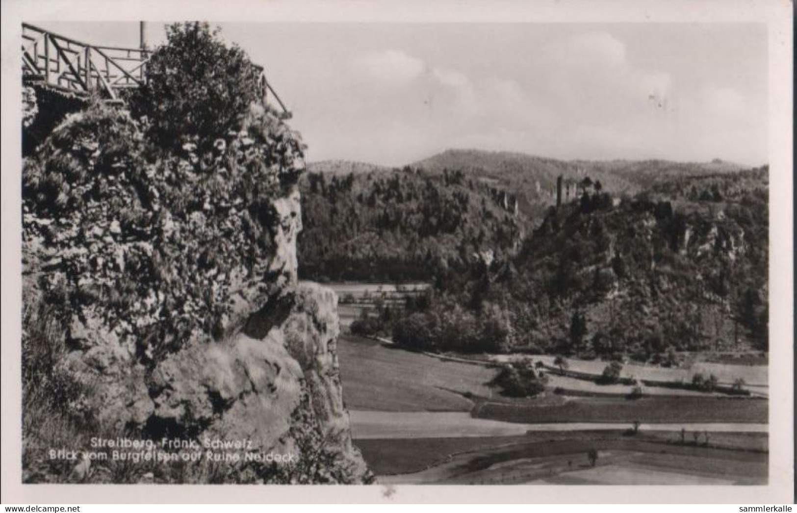 58624 - Wiesenttal, Streitberg - Blick Vom Burgfelsen - Ca. 1960 - Forchheim