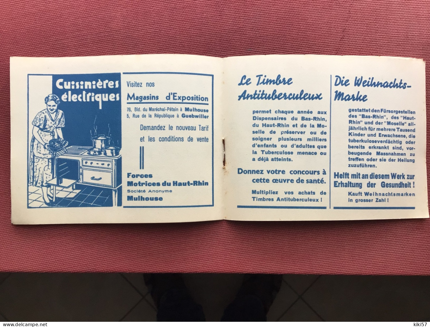 CARNET DE TIMBRES ANTITUBERCULEUX 1935 Complet - Tegen Tuberculose