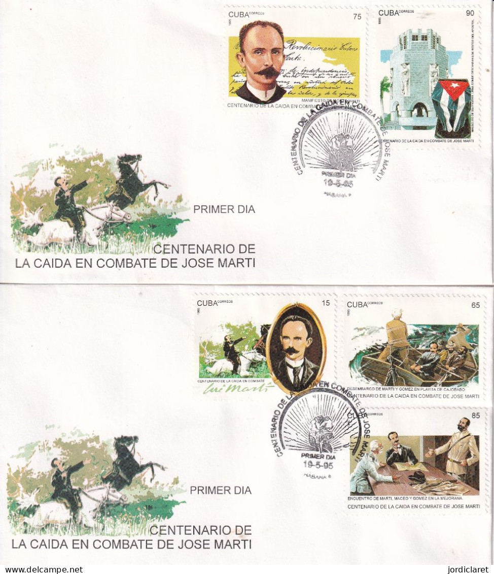 FDC  1995   JOSE MARTI - FDC