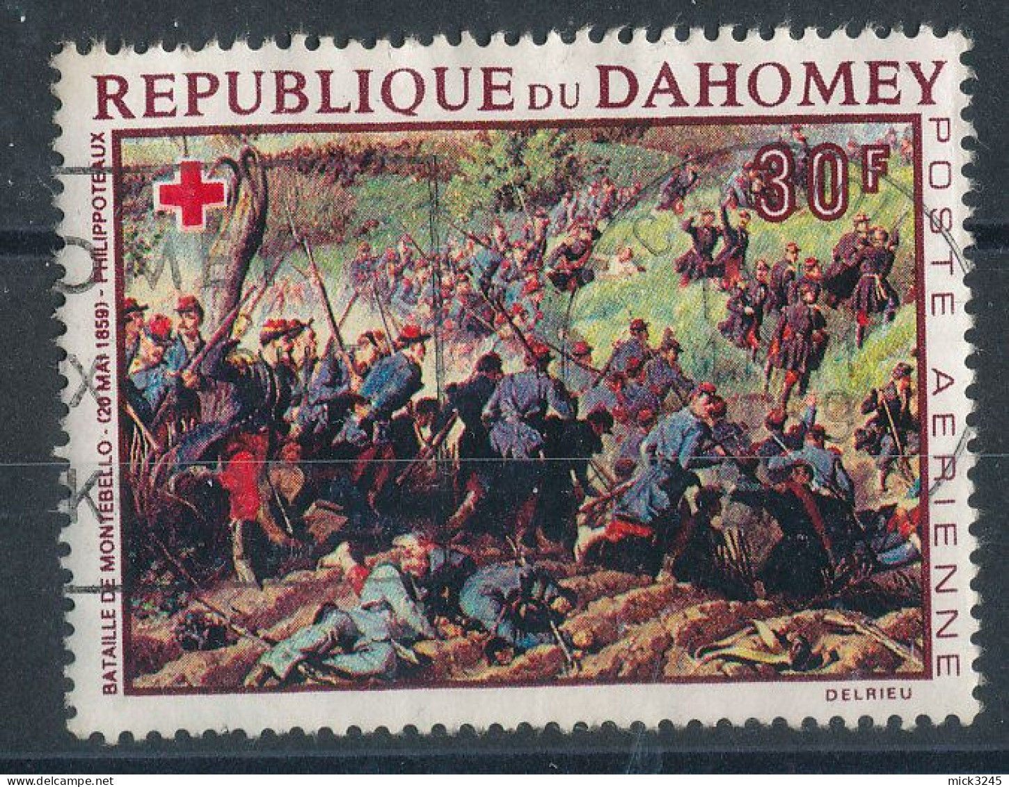 Dahomey  PA N°81 (o) Croix-Rouge - Benin - Dahomey (1960-...)