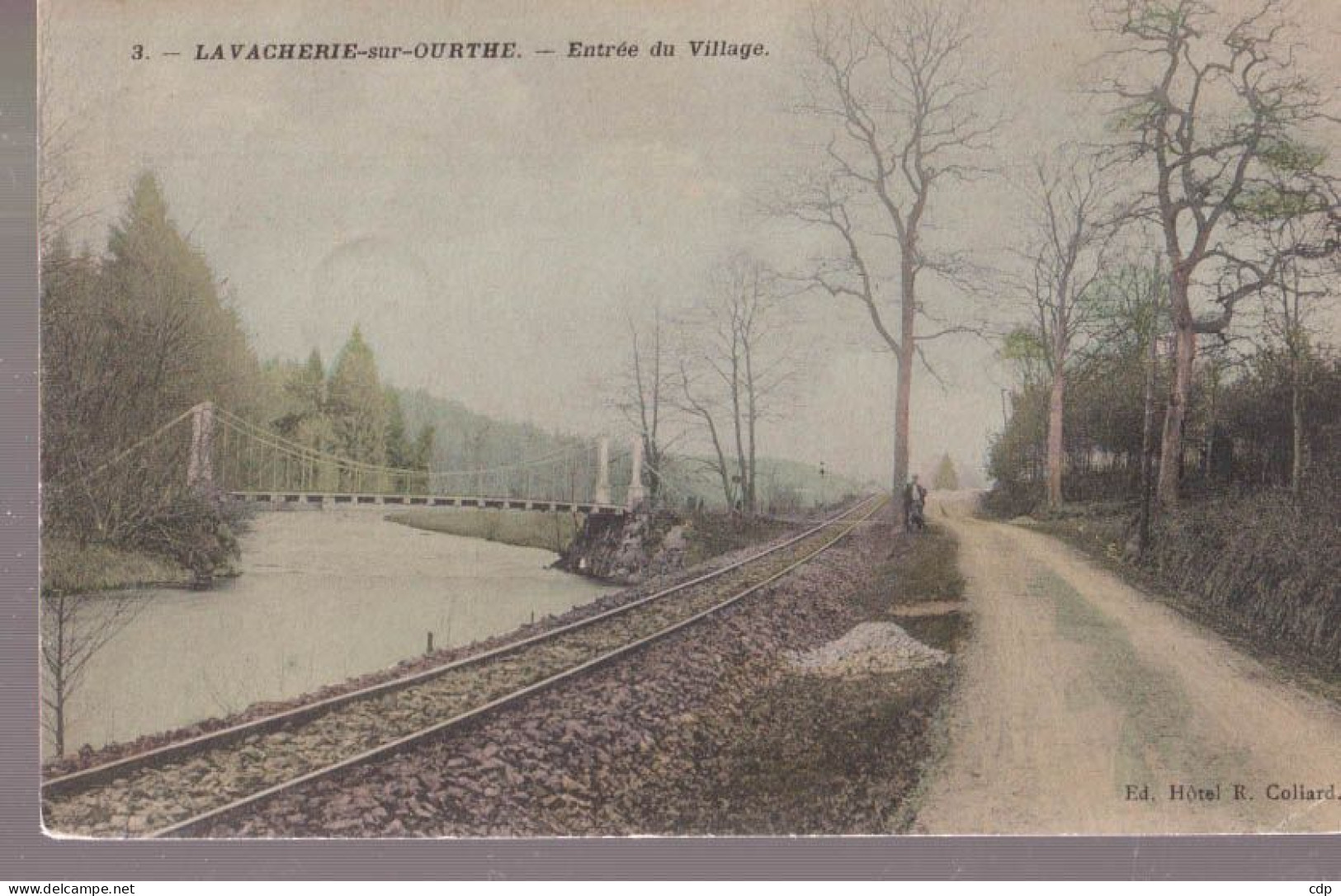 Cpa Lavacherie  Rail - Sainte-Ode