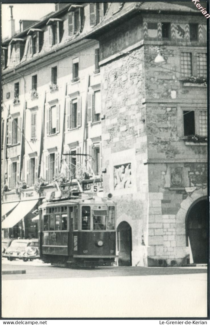 CH ) - Photo - Tramway De Genève ?, Lausanne? - Voir 2 Scans - Strassenbahnen