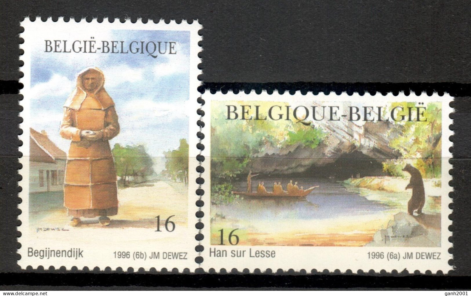 Belgium 1996 Bélgica / Tourism Landscapes MNH Turismo Paisajes Tourismus / Lq38  40-13 - Other & Unclassified