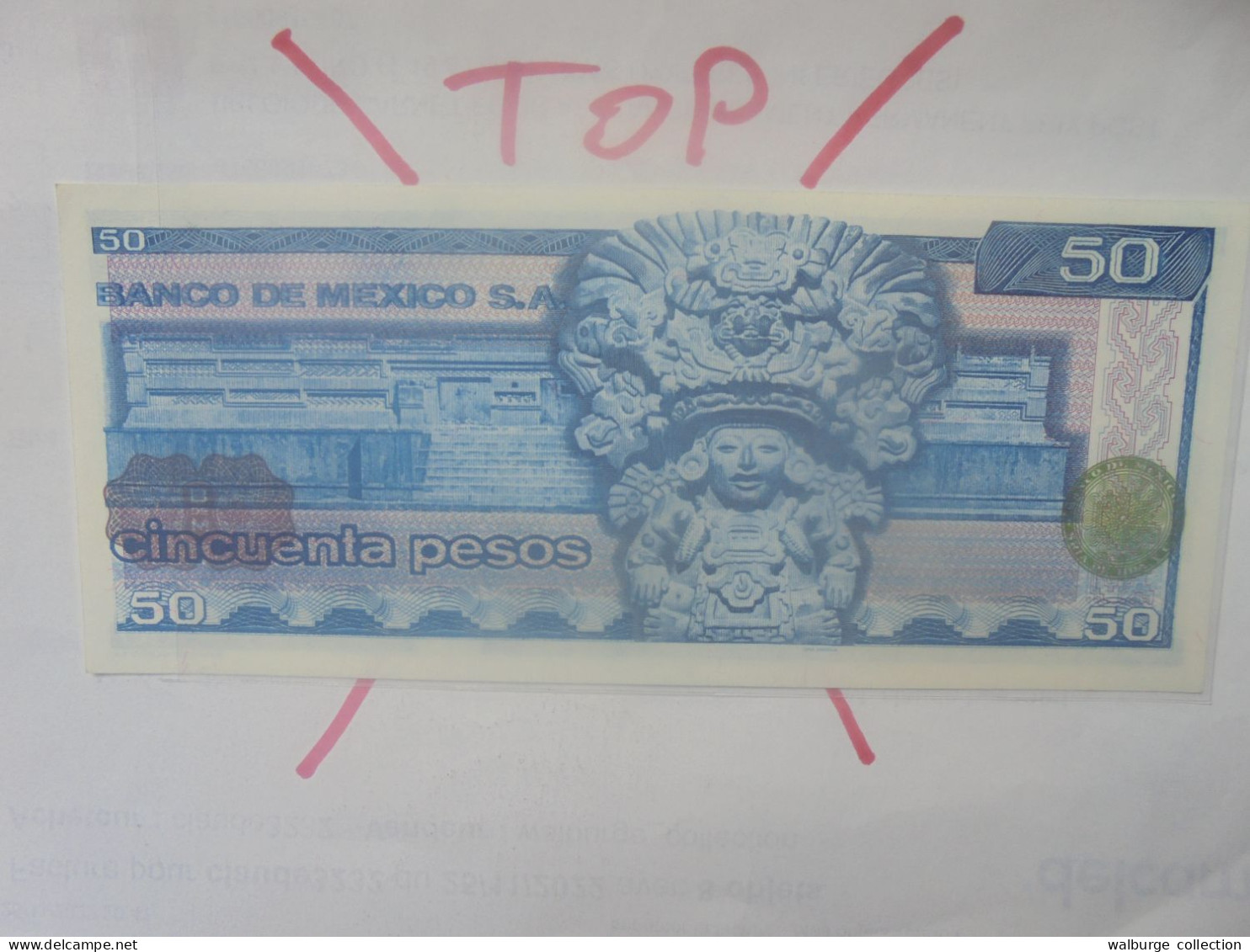 MEXIQUE 50 PESOS 1978 Neuf (B.33) - México